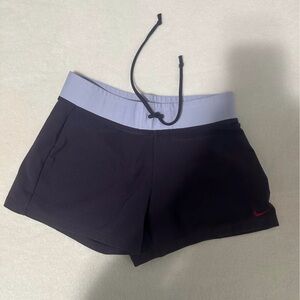 Nike Black and Gray Athletic Shorts